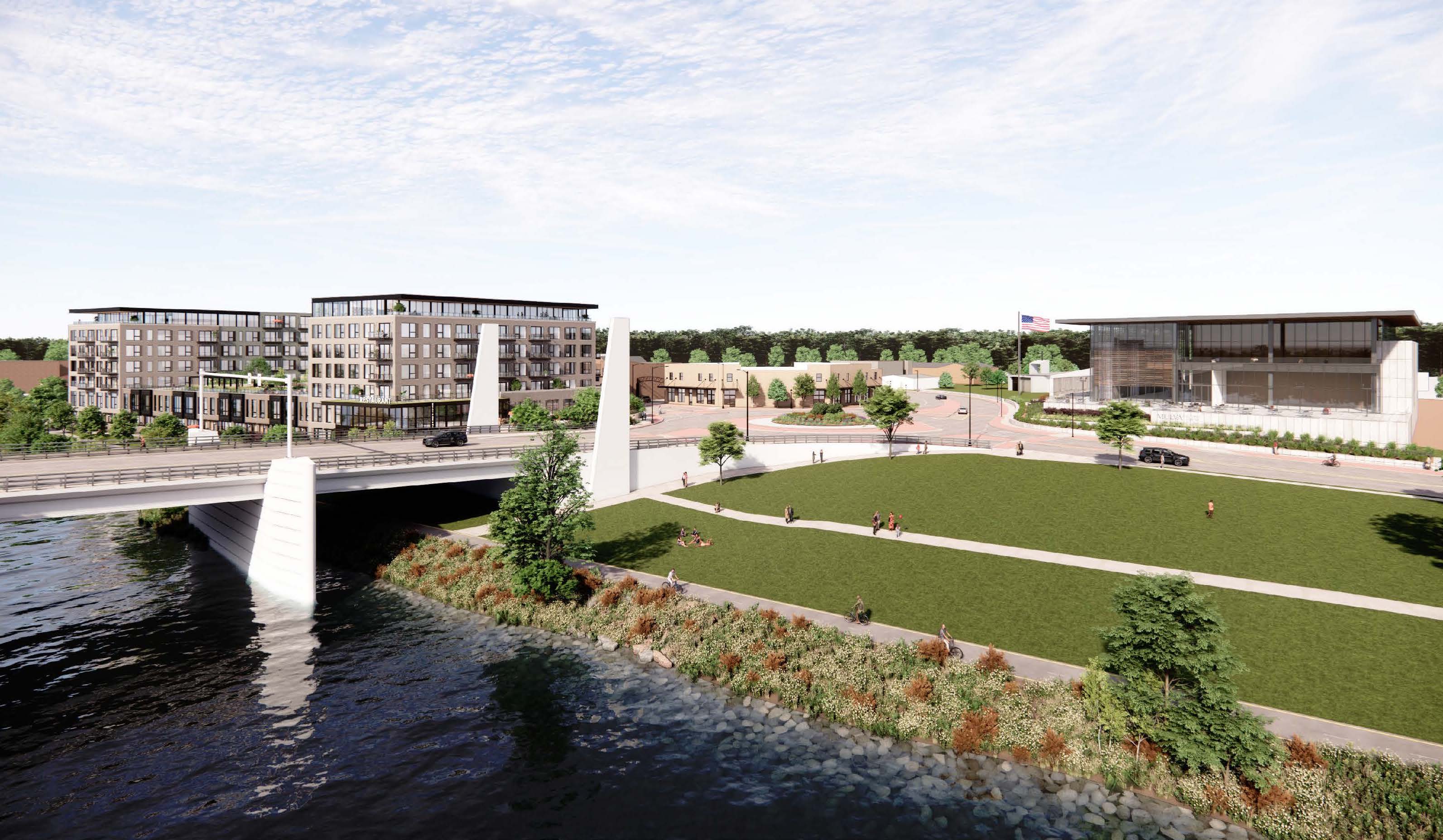 Lockside rendering