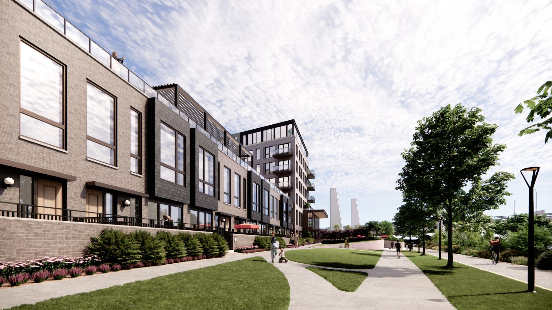 Lockside townhomes