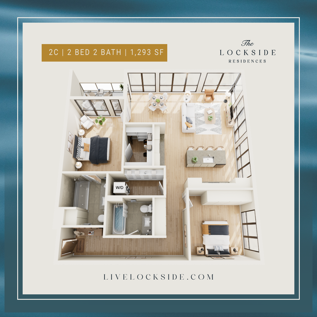 2C 3D floor plan