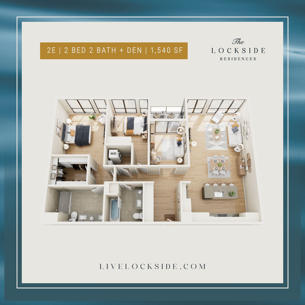 2E 3D floor plan