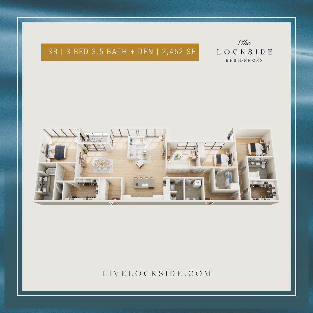 3B 3D floor plan