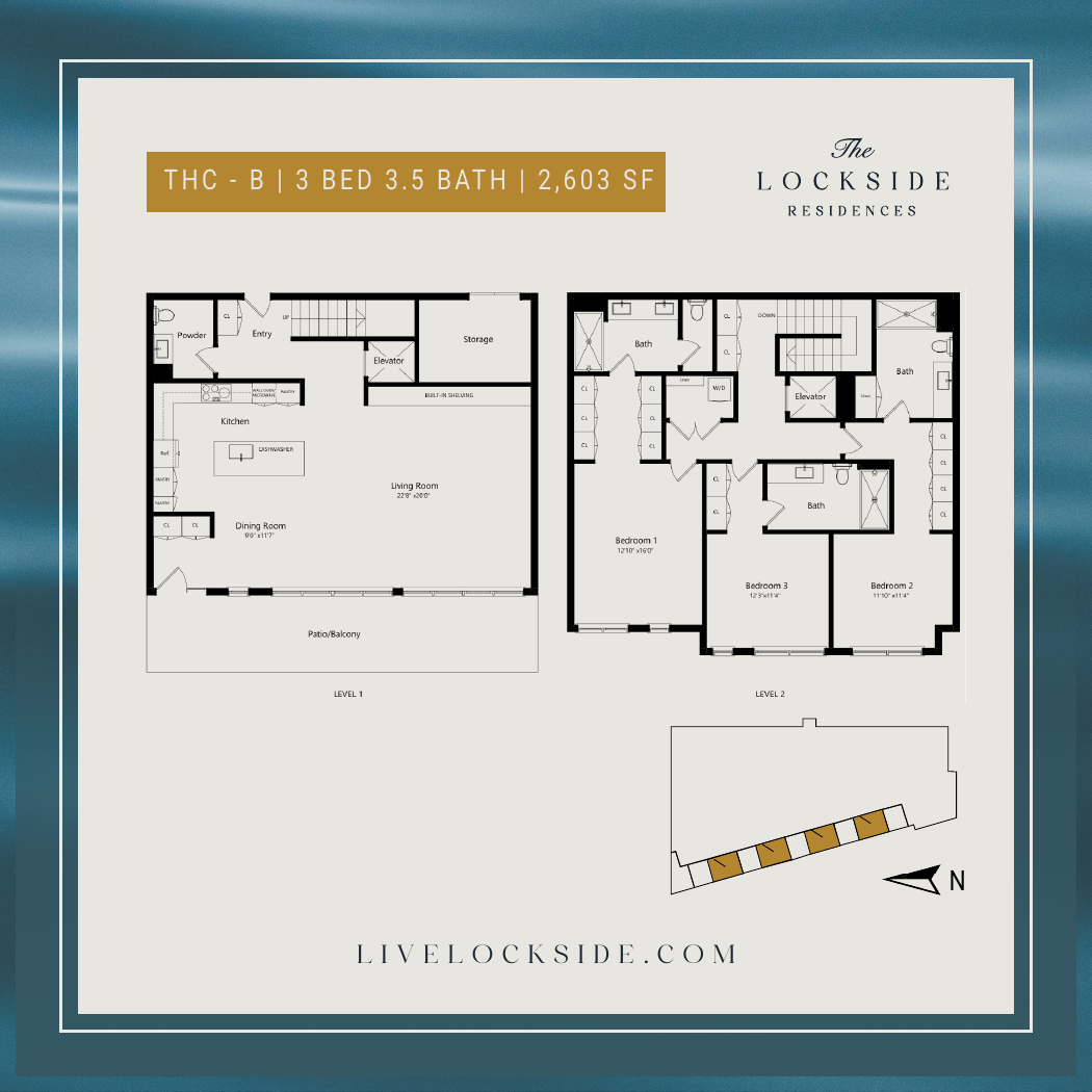 TH C-B 2D floor plan
